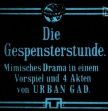 Die Gespensterstunde