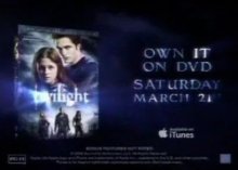 Twilight DVD Commercial