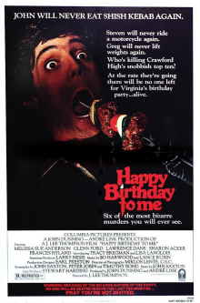 С Днём рождения меня (Happy Birthday to Me) (1981) - Фильм
