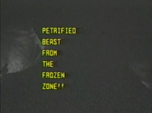 Petrified Beast from the Frozen Zone